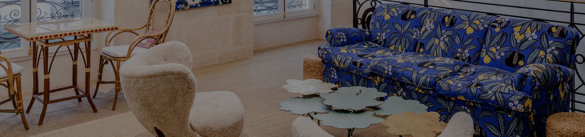 Maison Sisley Paris Rive Droite's iconic lounge