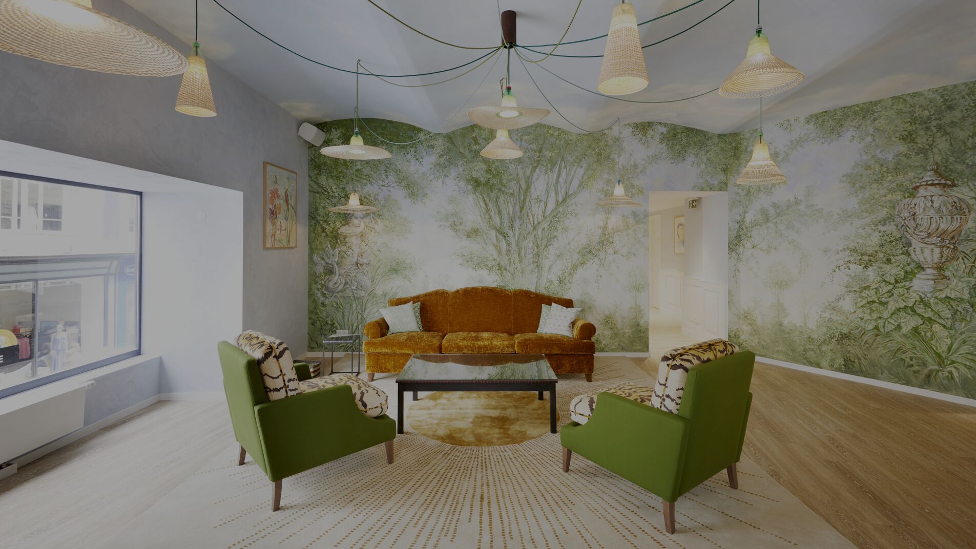Ikonischer Salon von Maison Sisley
