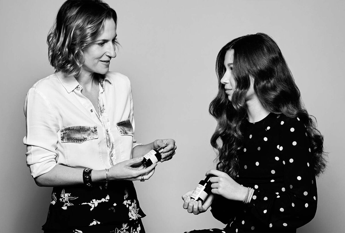 Christine d'Ornano et sa fille Inès