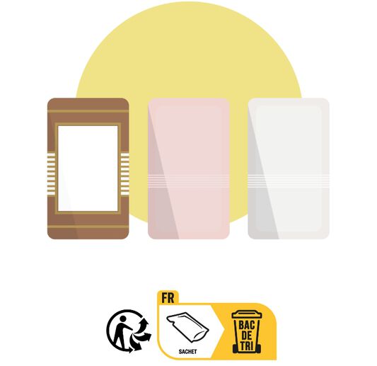 Bac de tri - Sachets d’échantillon