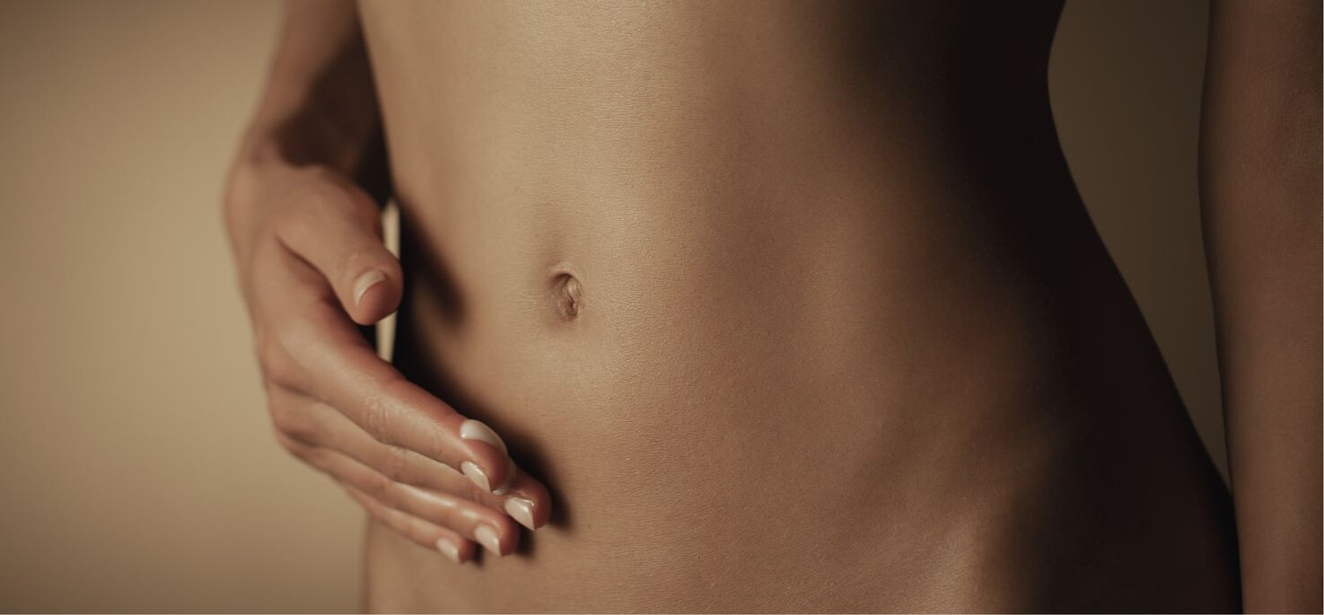 Texture and application of Le Sculpteur to the stomach