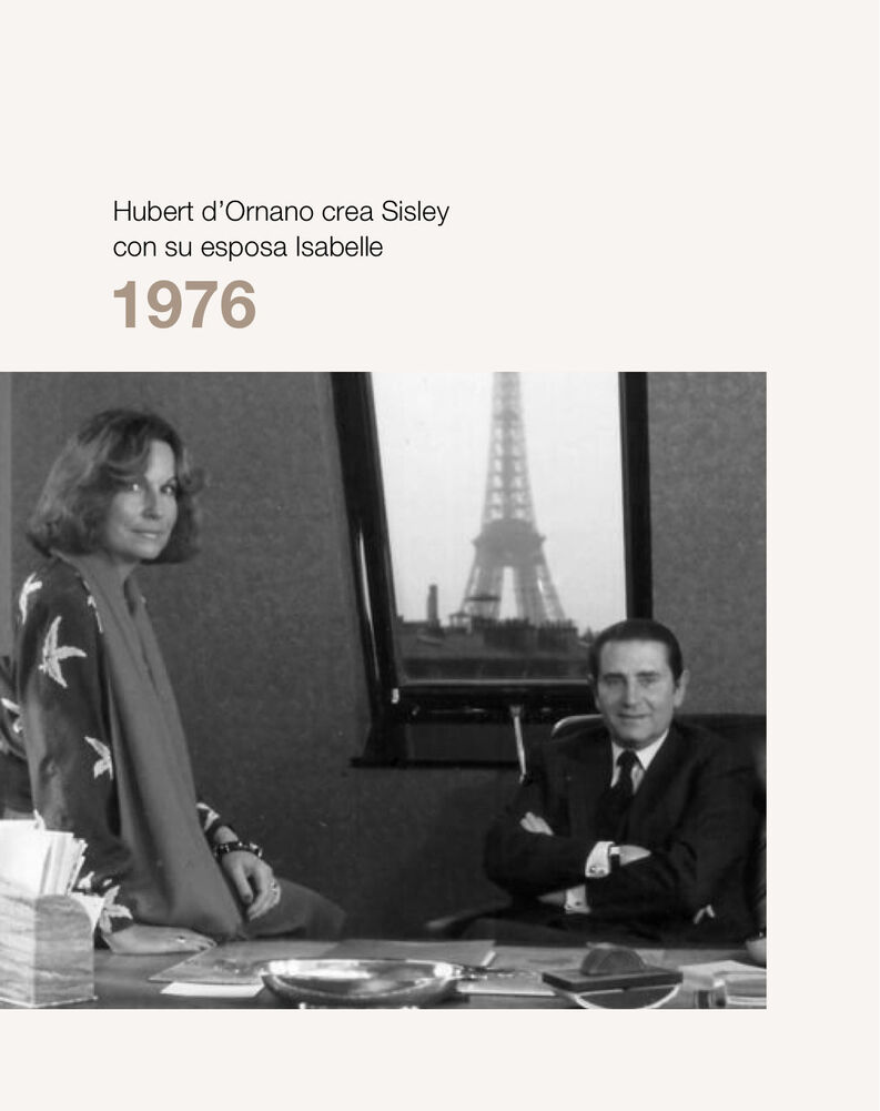 Hubert d’Ornano crea Sisley en 1976 con su esposa Isabelle