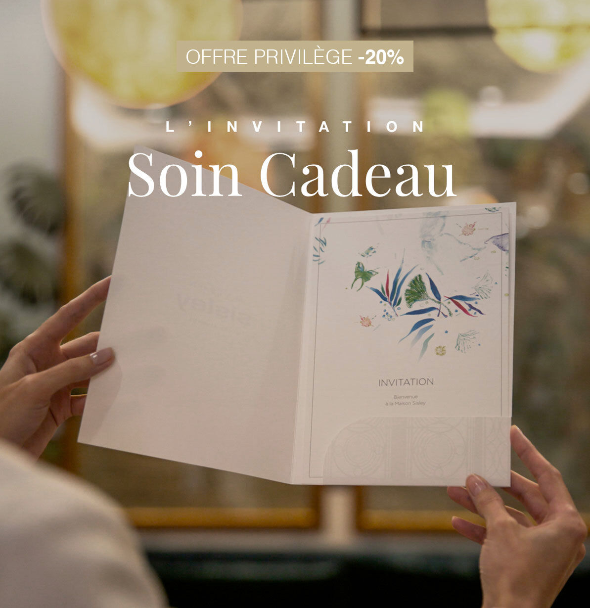 L'invitation Soin Cadeau à offrir pour toutes les occasions.