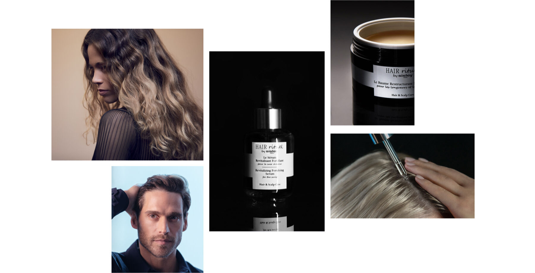 Dos tratamientos completos y eficaces Hair Rituel by Sisley para sublimar el cabello.