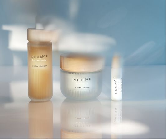 Relaxing & smoothing skincare routine