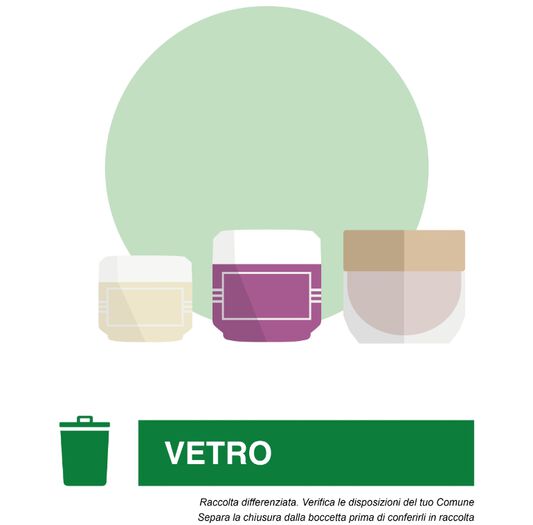 Contenitore per la raccolta differenziata del vetro - Pot in vetro