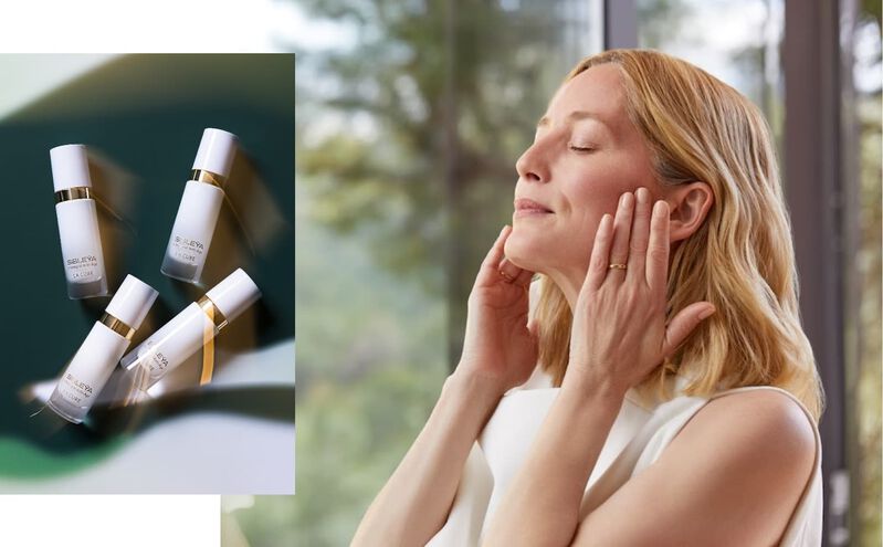 Sisleÿa L'Intégral Anti-Âge LA CURE, to stimulate and rejuvenate the skin.