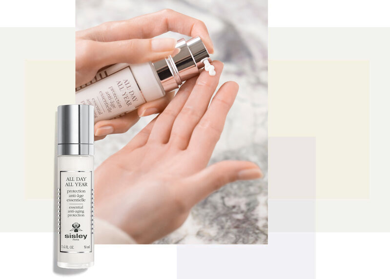Os cremes Sisley deixam a pele protegida, flexível e luminosa.
