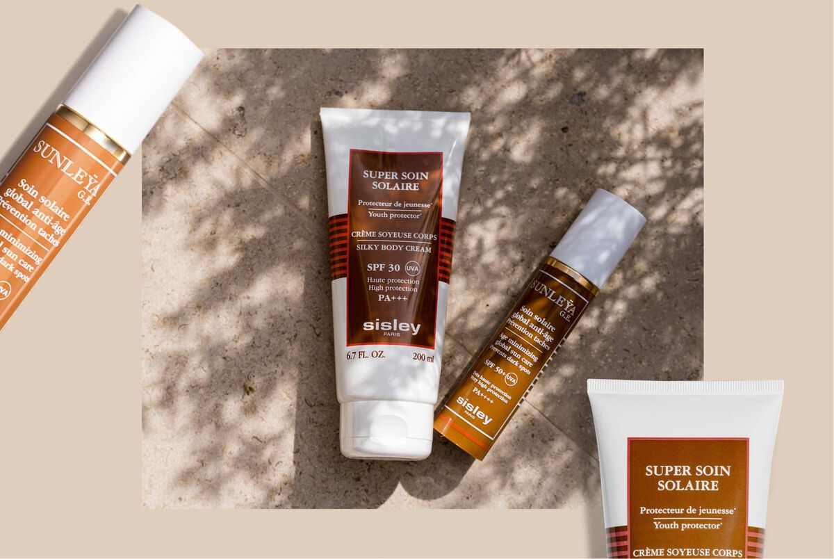 A linha de proteção solar da Sisley proporciona uma proteção eficaz contra os efeitos nocivos do sol