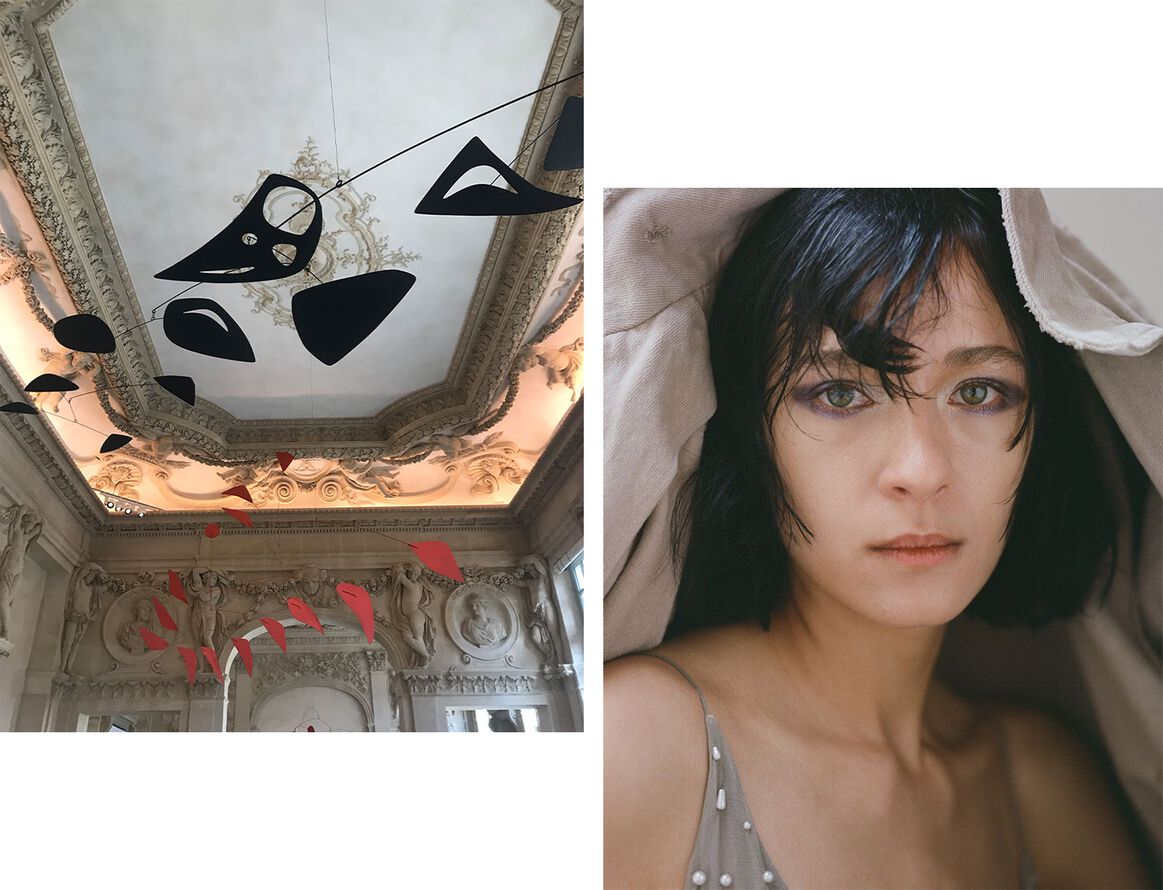 1. Beauty Notes – Shiny, Metallic, Colour and Texture. Tell us where these references came from and why they relate back to the collection?