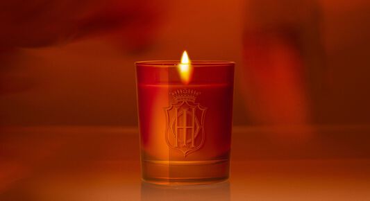 Wood and Orange Zest Candle