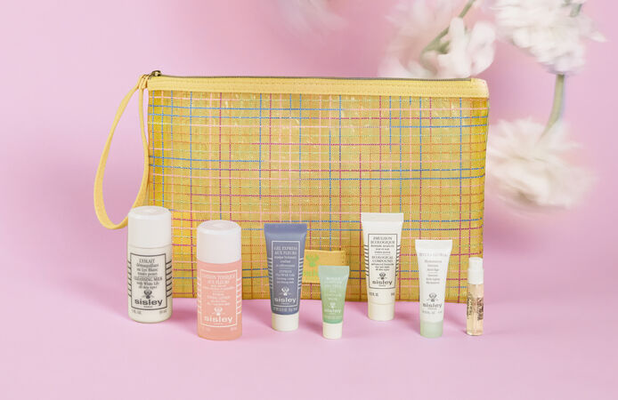 trousse gialla con 7 taglie deluxe