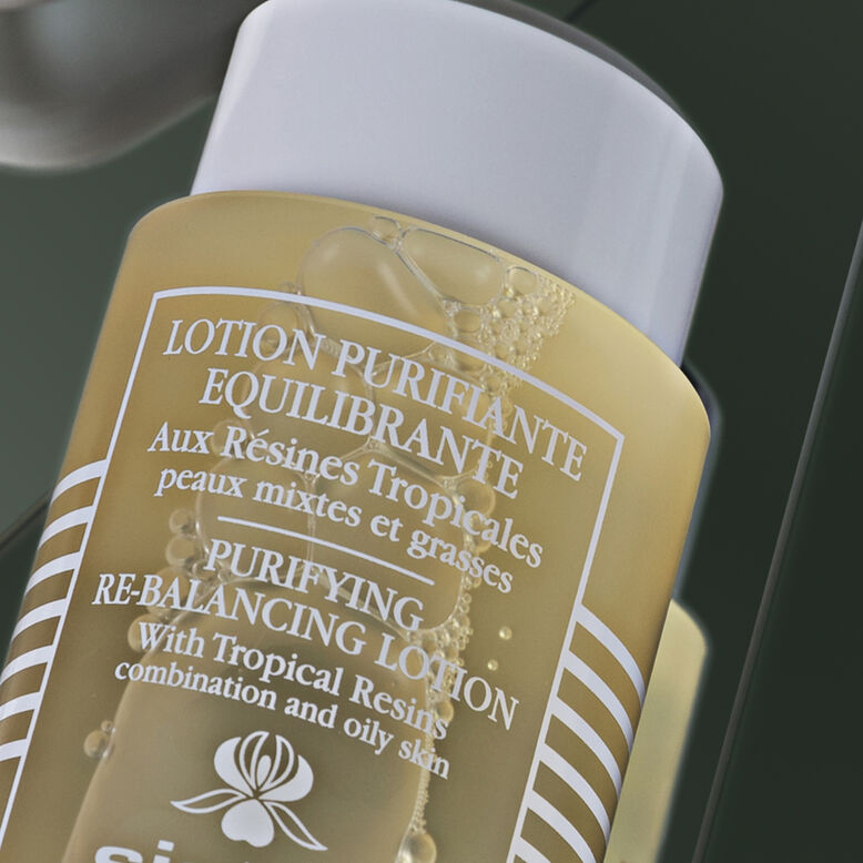 Lotion Purifiante Équilibrante Aux Résines Tropicales - Gros-plan