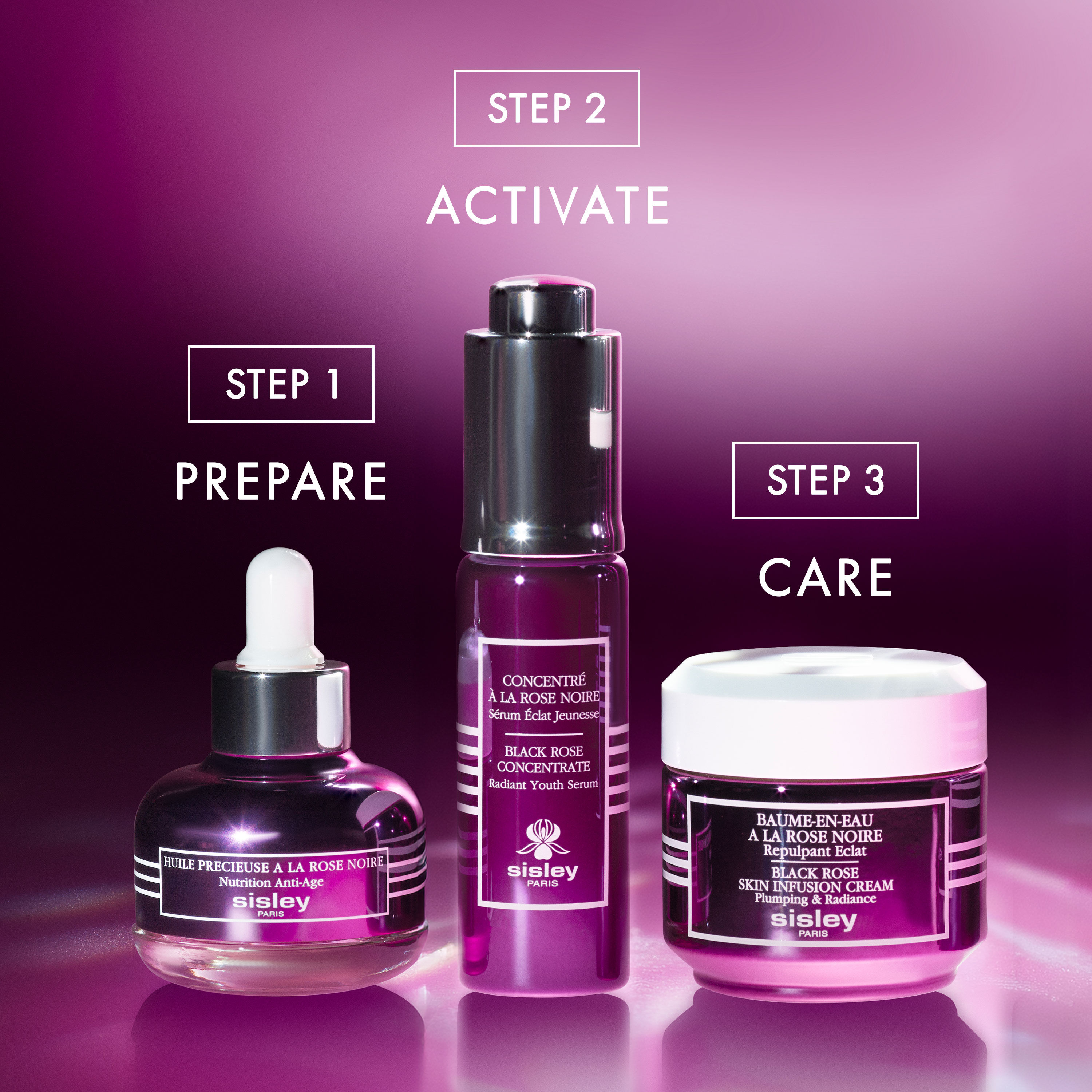 新製品「ブラックローズ コンセントレート ラディアンス セラム