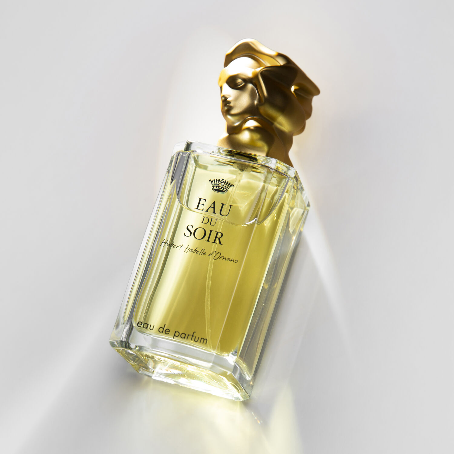 Broche Fantaisie Sisley – Parfum Eau Du Soir – Doré – Plaqué Or – Occasion