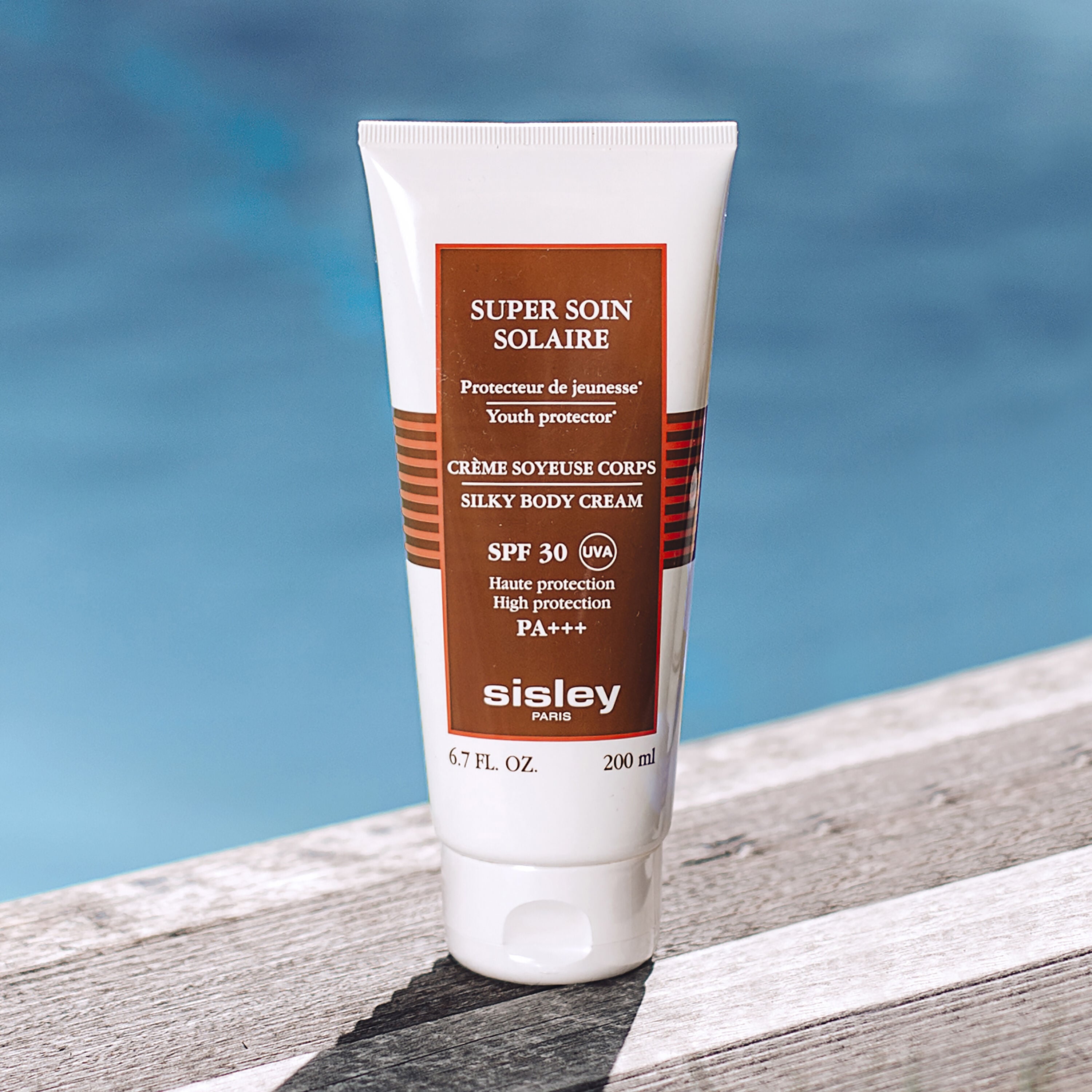 SP ソワン ソレイユ シルキー ボディ クリーム SPF30 (PA+++) - Sisley 