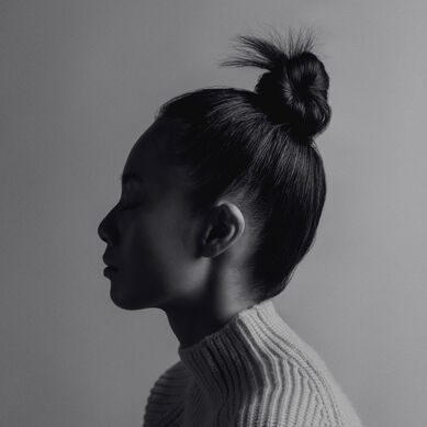 The twisted chignon - close-up