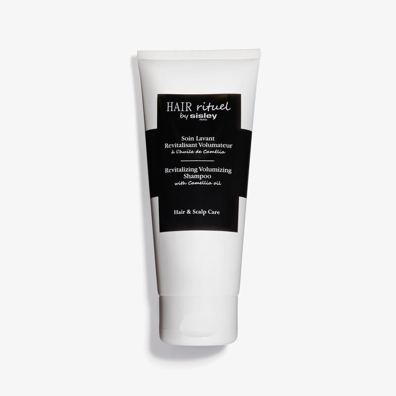 Sisley Hair Rituel Revitalizing Volumizing Shampoo with Camellia Oil — official reference packshot; independent comparison