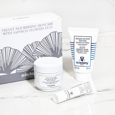 Velvet Nourishing Skincare With Saffron Flowers Duo - Topshot
