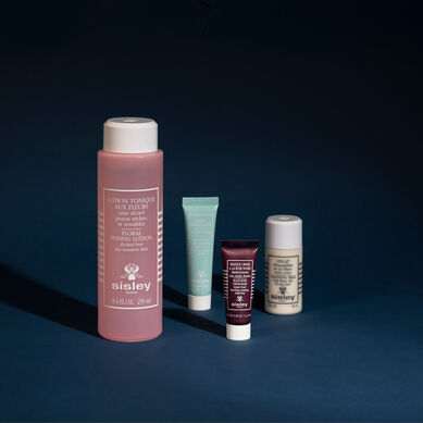 Floral Toning Lotion Routine - Topshot