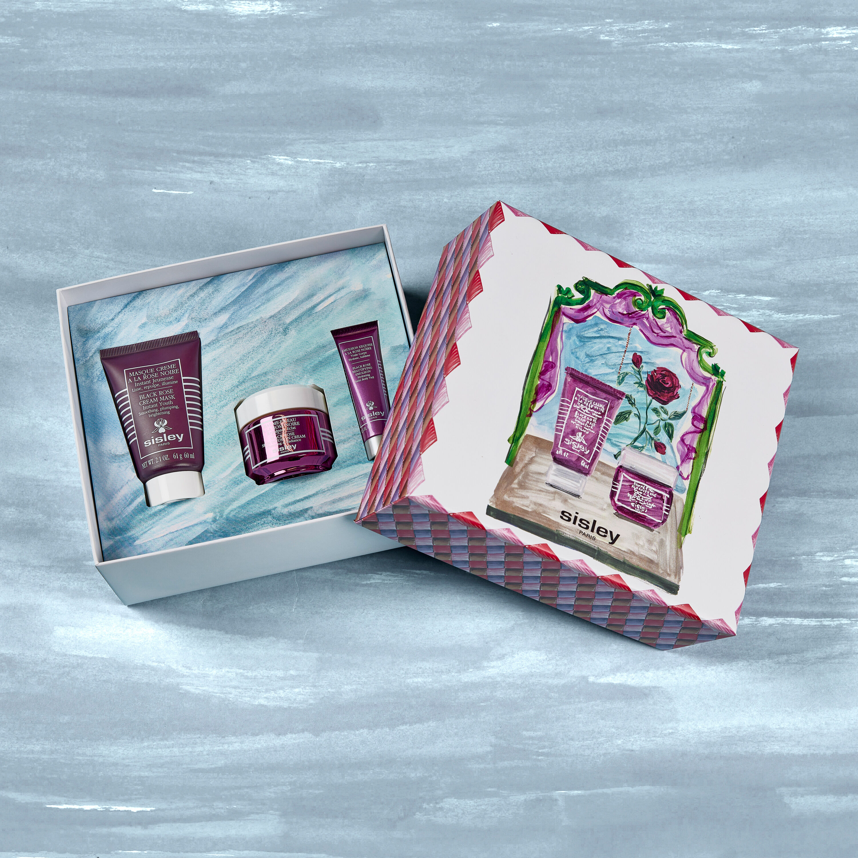 Black Rose Luke Edward Hall Gift Set - Sisley Paris