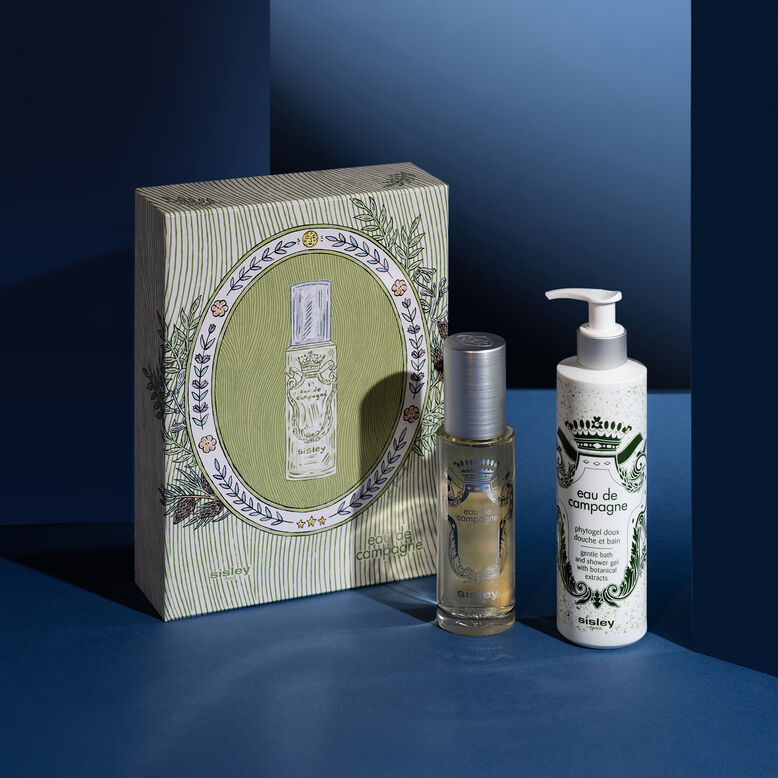 Eau de Campagne у подарунковій упаковці авторства Фей Ґрінінг