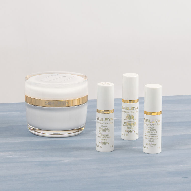 Routine Sisleÿa L'Intégral Anti-Âge Crème Gel Frais