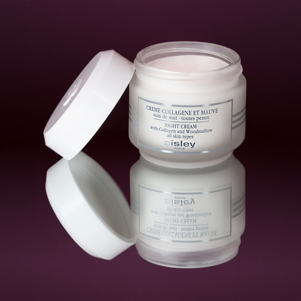 Night Cream with Collagen and Woodmallow - Zdjęcie ambientowe
