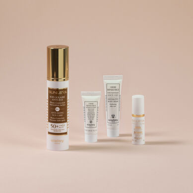 Sunleÿa Age Minimising Global Sun Care SPF 50 routine - Topshot