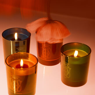 Vela Feu de Bois et Orange Am&egrave;re