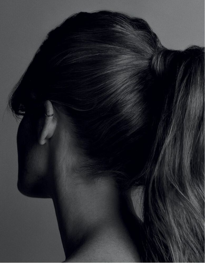The Oversized Ponytail Look