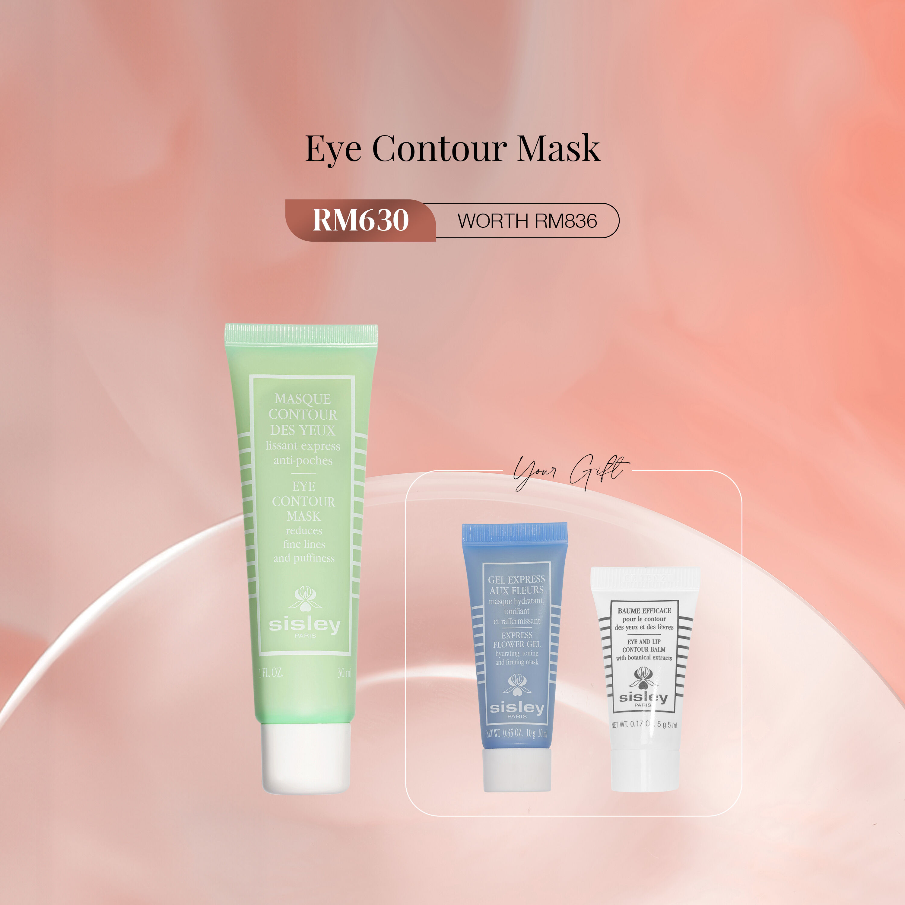 Online Exclusive: Eye Contour Mask Set - Sisley Paris