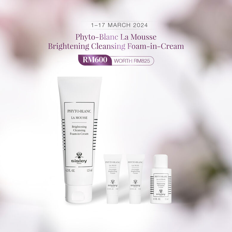 [March Exclusive] Brightening Cleansing Routine - Phyto-Blanc La Mousse Brightening Cleansing Foam-in-Cream