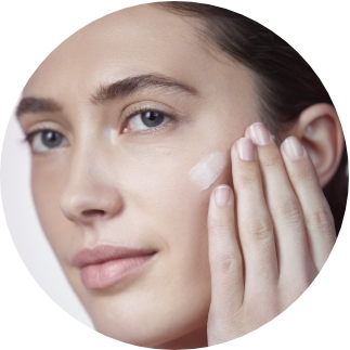 Use a rich, creamy daily care product to soothe your sensitive skin