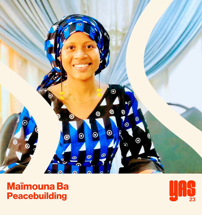 تدعم مؤسسة سيسلي Young Activist Summit** و Maïmouna Ba