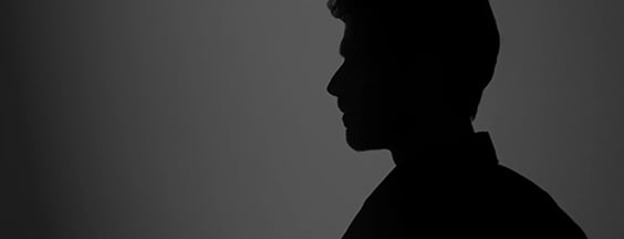 La sombra de un hombre