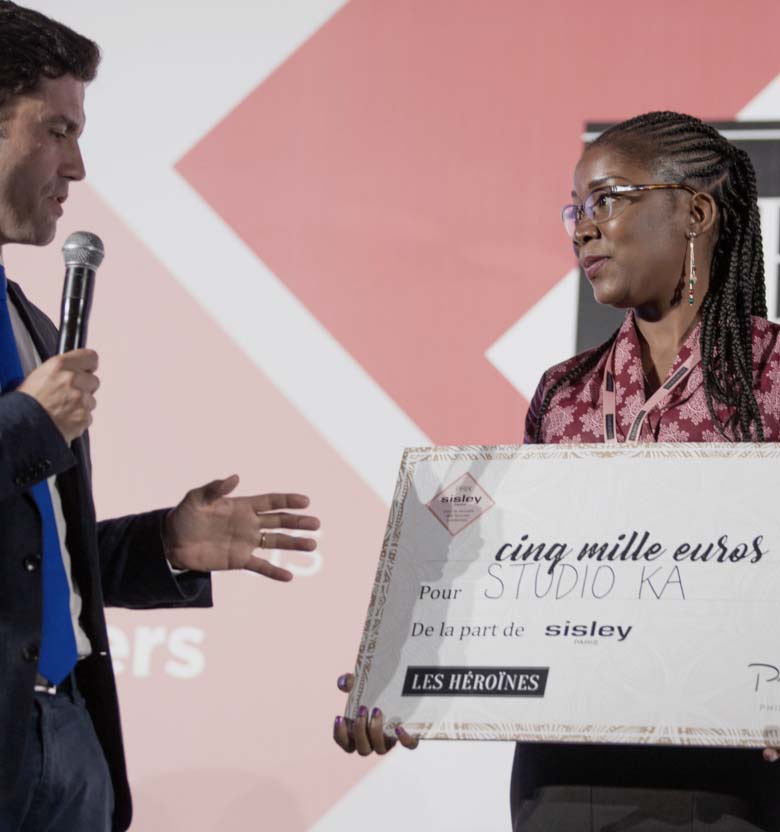 La Fondation Sisley soutient le groupe Jeune Afrique et son programme Les Heroïnes