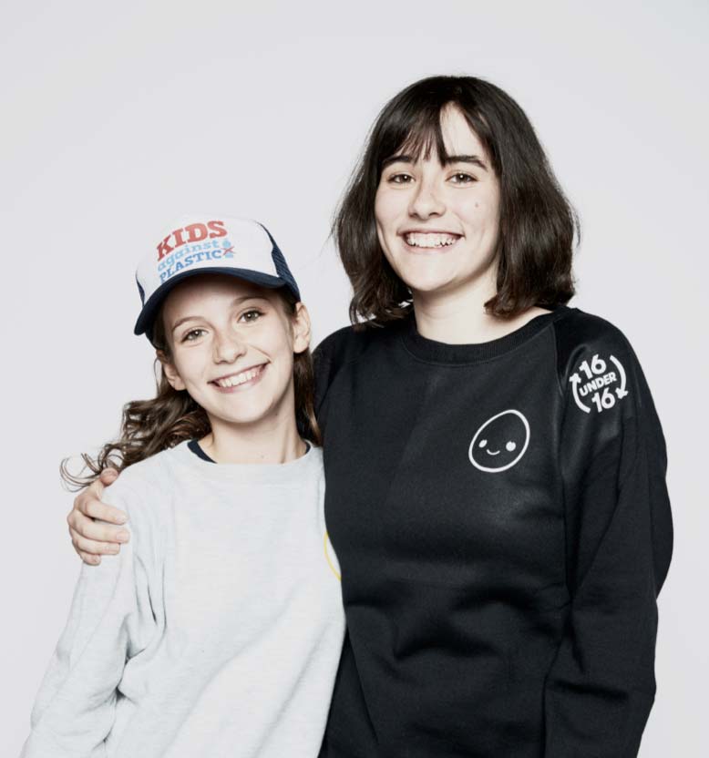 La Fondation Sisley soutient Amy et Ella Meek dans leurs actions