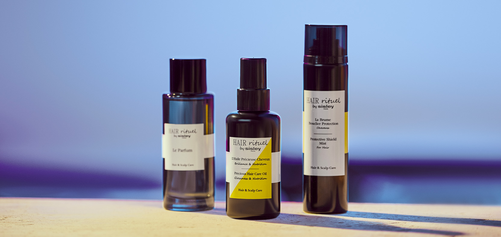 Hair Rituel by Sisley Le Parfum, Precious Hair Care Oil und The Protective Shield Mist