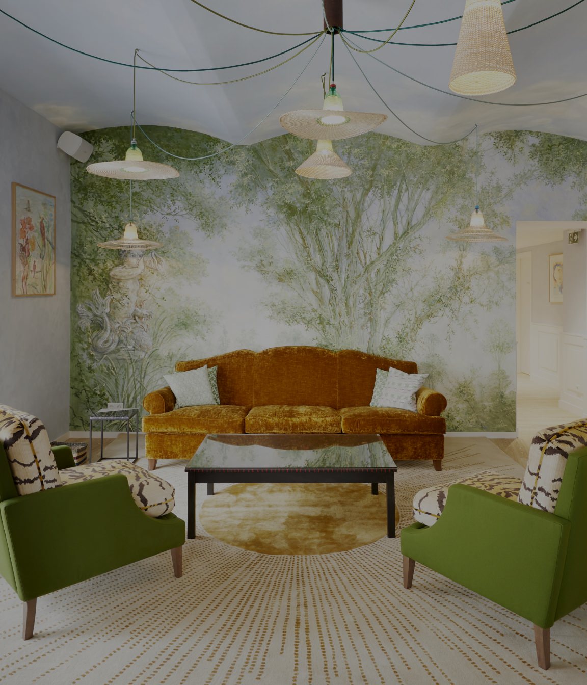 Ikonischer Salon von Maison Sisley