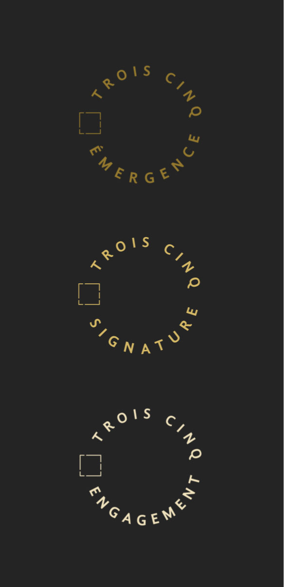 Trois Cinq Friedland - logo