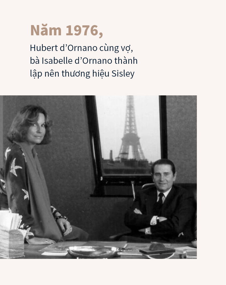 Sisley là một doanh nghiệp được điều hành bởi gia tộc.